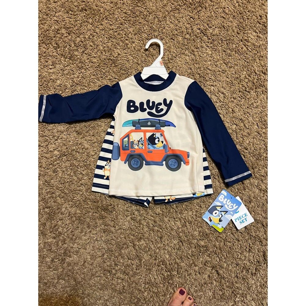 Bluey 2 Piece Swim Set 2T